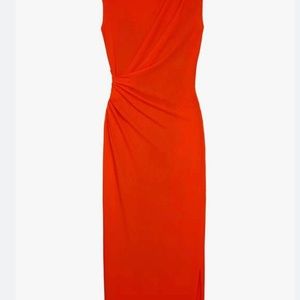 Narciso Rodriguez Ruched Dress. Medium NEW!!